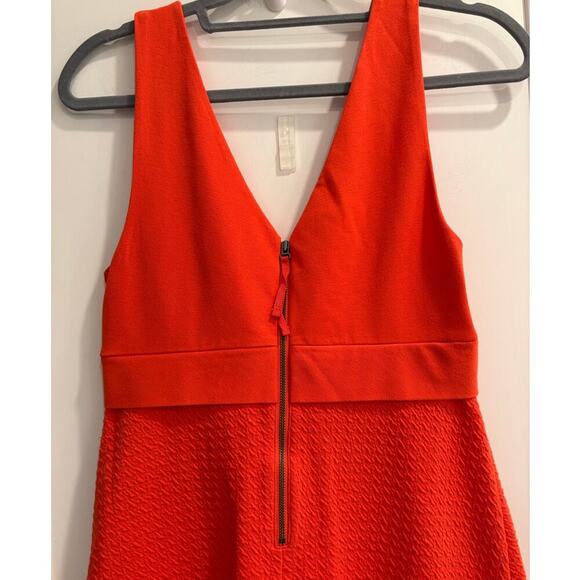 HD in Paris Anthropologie Size 4 Orange Sleeveless Dress - Picture 5 of 8